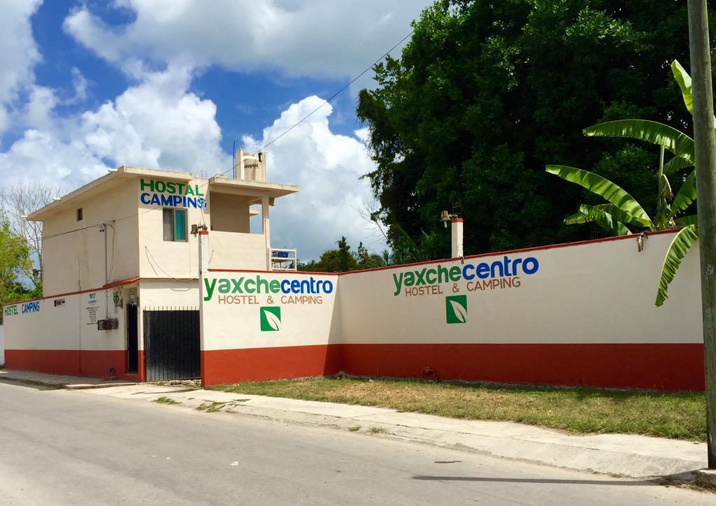 Yaxche Centro Hostal Y Camping Bacalar Bagian luar foto