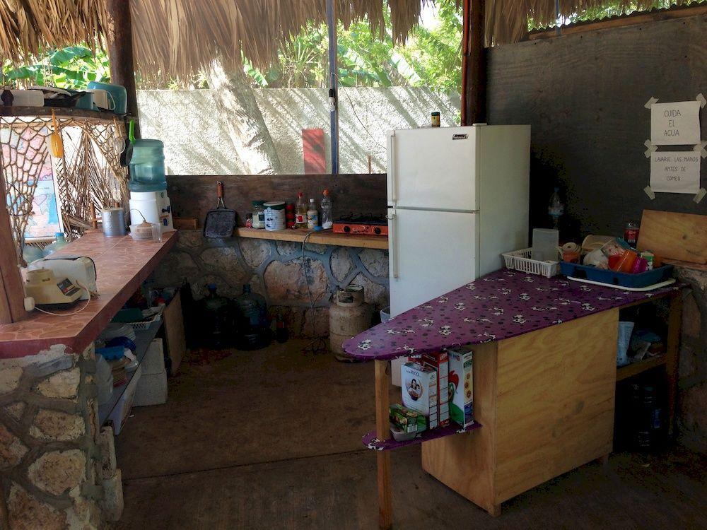 Yaxche Centro Hostal Y Camping Bacalar Bagian luar foto