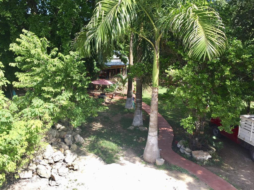 Yaxche Centro Hostal Y Camping Bacalar Bagian luar foto